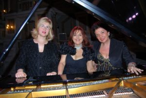trio pianiste all'opera