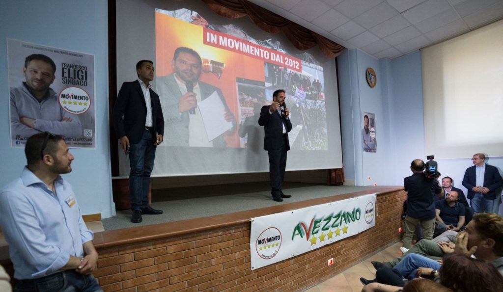 Di Maio ed Eligi: basta sprechi ad Avezzano
