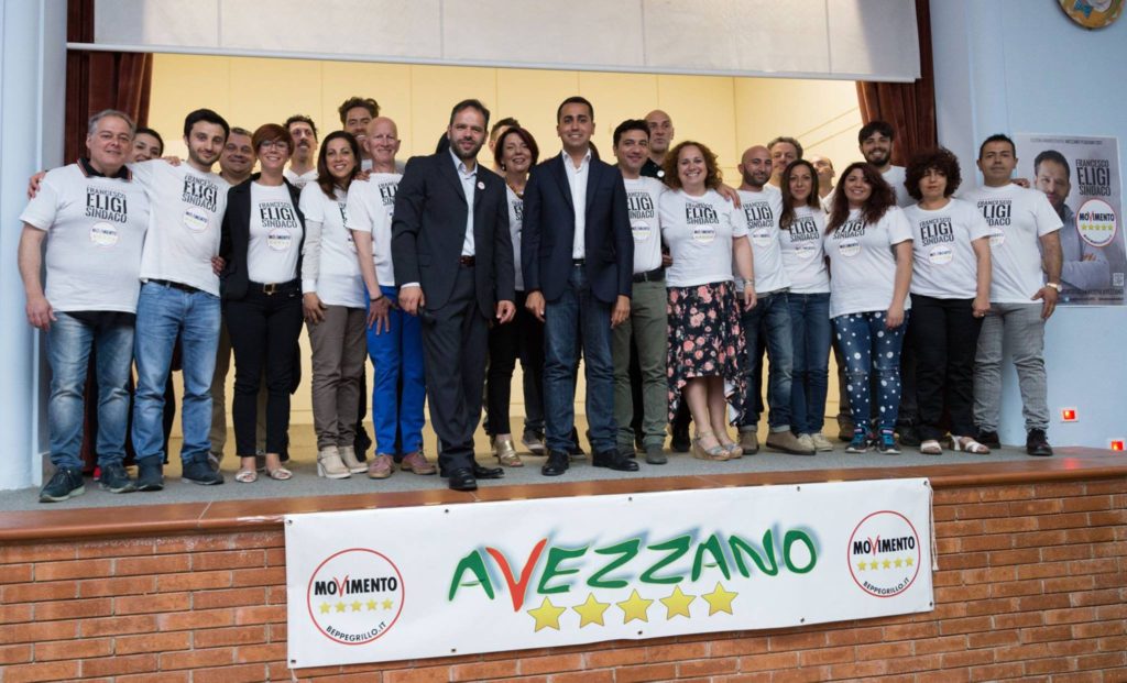 Di Maio ed Eligi: basta sprechi ad Avezzano