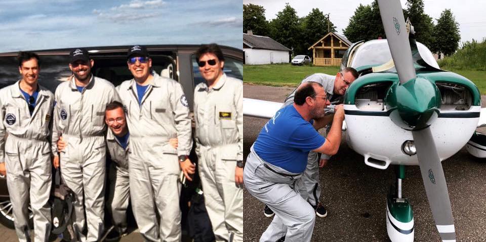 Trasvolata Pescara-Capo Nord-Pescara, La missione dell’Aero Club Breda