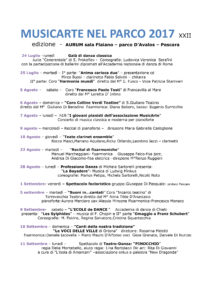 Musicarte 2017 programma