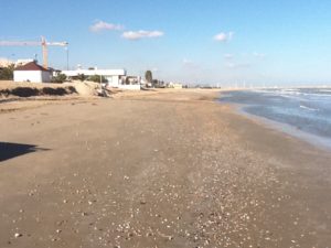 foto litorale a nord del Tordino