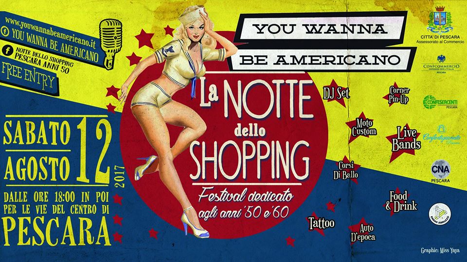 la notte dello shopping