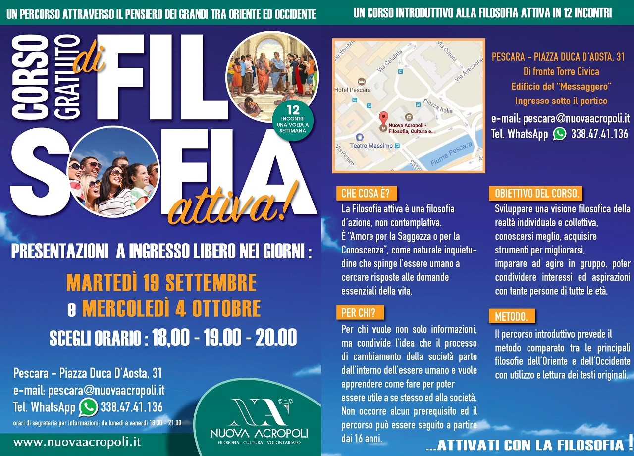 filosofia attiva pescara