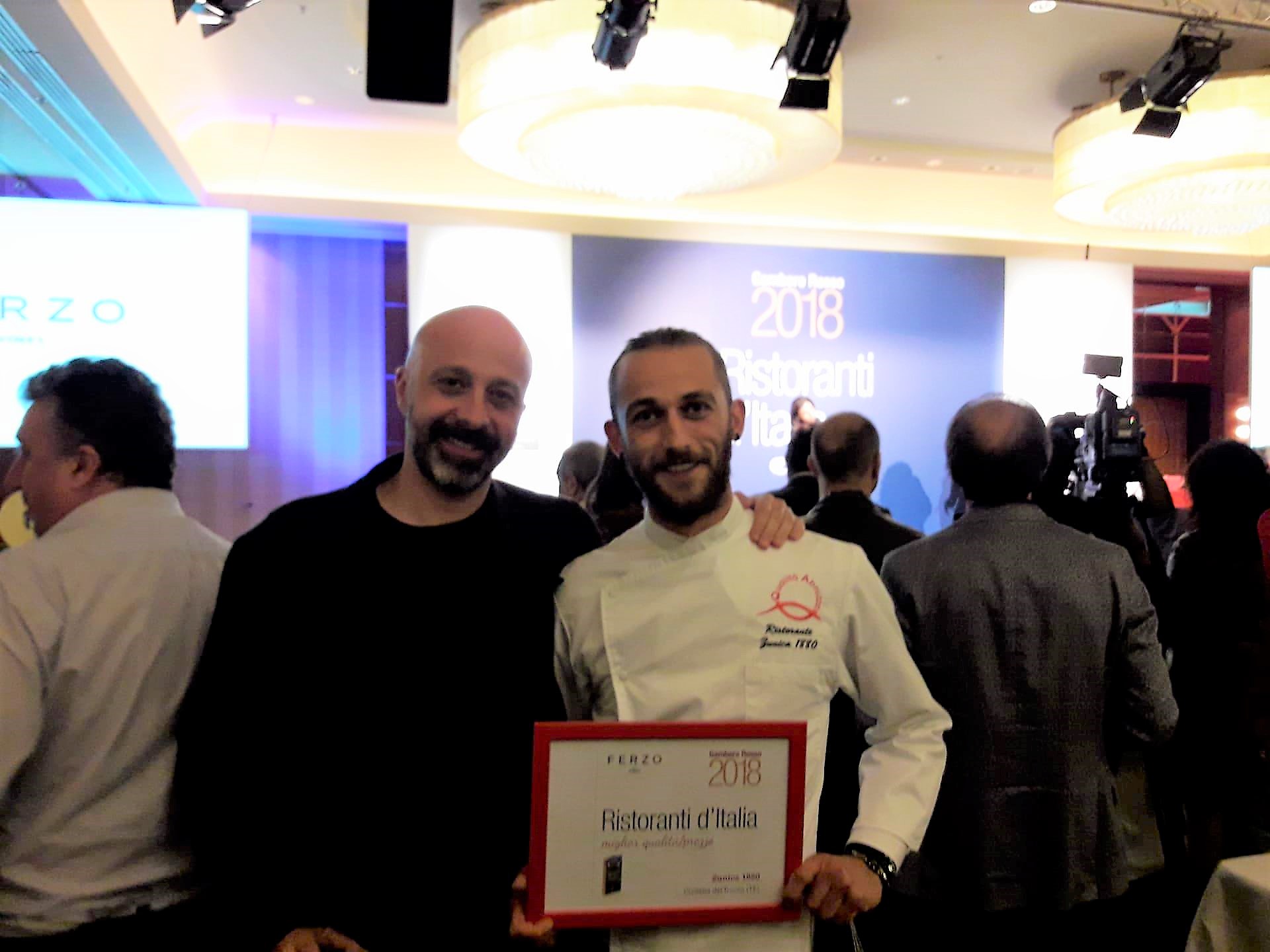 Sabatino Lattanzi con Niko Romito