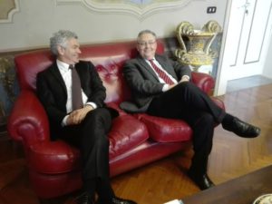 Teramo, il commissario prefettizio in visita in Provincia