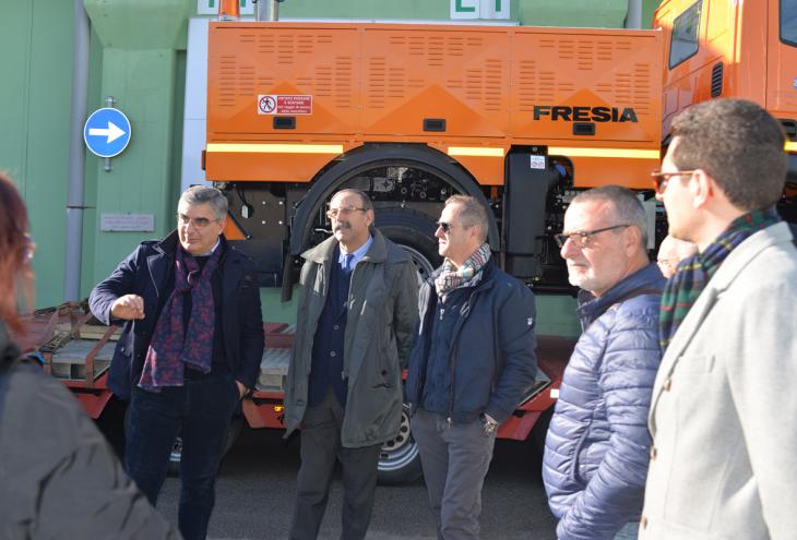 Val Pescara, consegnata turbina neve alla provincia