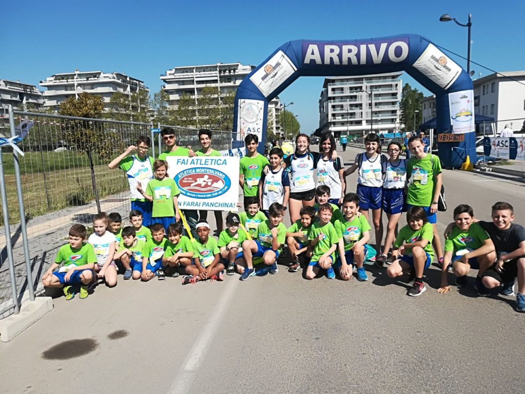 I giovani dell’Atletica Vomano campioni di solidarietà