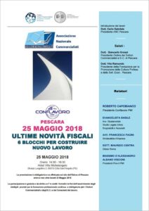 Città Sant'Angelo, convegno di Conflavoro sulle "Ultime novità fiscali"