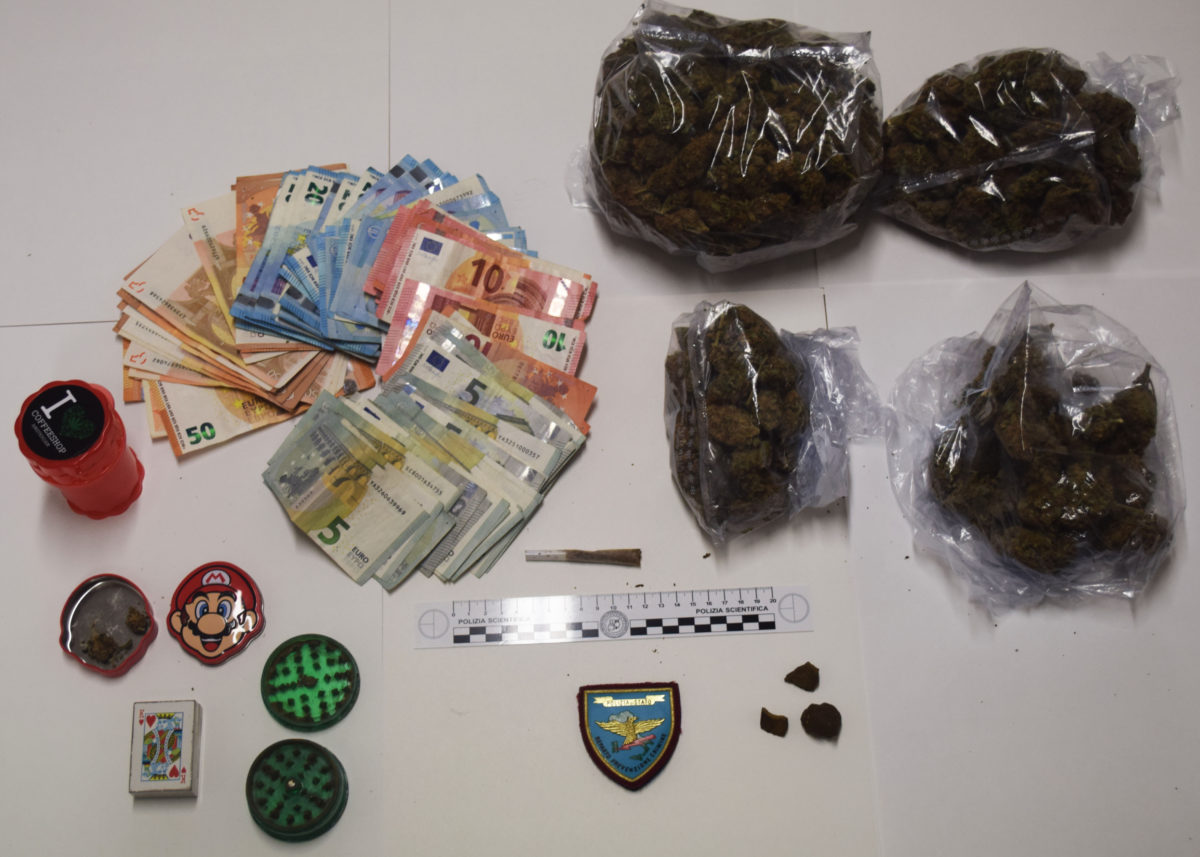 Pescara, arrestato vicino Università per spaccio marijuana