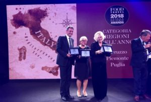 Turismo, Abruzzo premiato agli Awards Food and Travel Italia 2018
