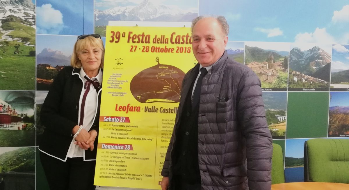 Al via la 39esima festa della castagna di Leofara nel cuore del Parco