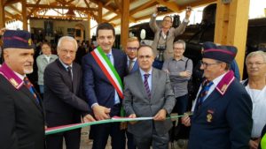 La Piccola, la tettoia polivalente del museo del treno, restituita alla città
