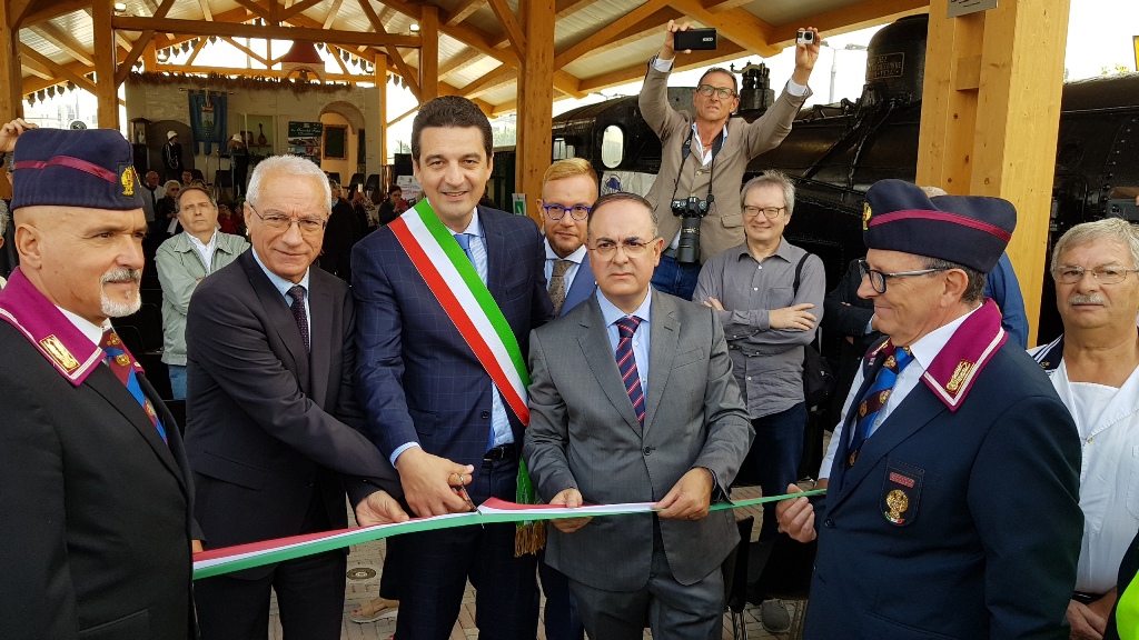 La Piccola, la tettoia polivalente del museo del treno, restituita alla città