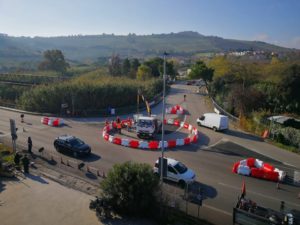 Pineto, partiti i lavori per la realizzazione di due rotonde