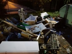 Rifiuti, Cilli: “Rimossi i materiali abbandonati in via Rimini”