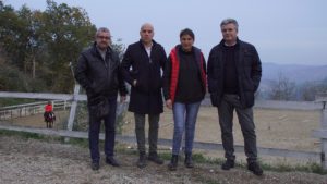 Lavori di consolidamento del pendio nella frazione di San Pietro ad Lacum