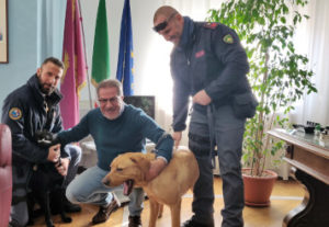 Nuova sede della squadra cinofili della Polizia di Stato