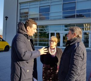 Sopralluoghi a Montesilvano al liceo D'Ascanio e ponte Saline