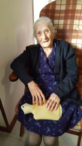 Tocco da Casauria piange Giselda Stromei, pronipote del poeta Domenico Stromei detto "ciabattino"