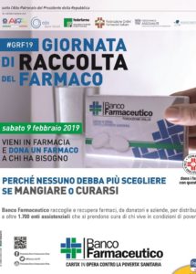 Giornata della raccolta del farmaco in 50 farmacie