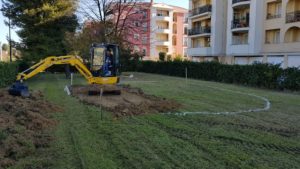 Street basket, iniziati i lavori per il campo di Fosso Foreste
