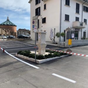 Sant'Egidio, concluso il restyling di piazza Duca degli Abruzzi