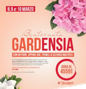 Bentornata Gardensia, in 5 mila piazze italiane per la Festa della Donna