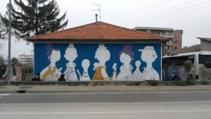 Montesilvano,"Radical Zombie"sulla casa del custode del cimitero