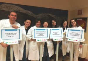 Accoglienza, ecco le 'faccine' per dare i voti alla Radioterapia di Chieti