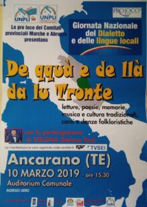 “De qquà e de llà da lu Tronte”: ad Ancarano la rassegna sui dialetti di confine