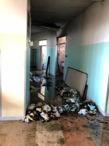 Incendio all'ospedale di Ortona: Si teme origine dolosa