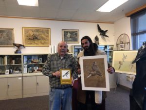 Il falconiere Granati in America per un progetto innovativo