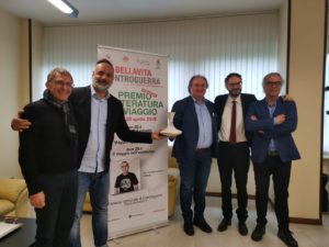 Controguerra, al via il “Premio Letteratura di Viaggio”:Decanter d’Oro a Elio