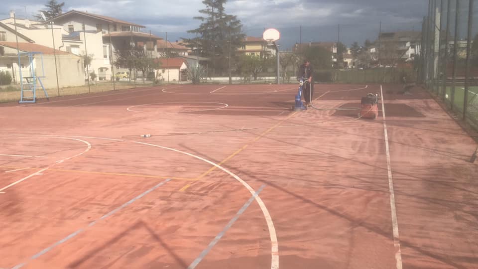 Garrufo, partono i lavori di manutenzione del centro sportivo