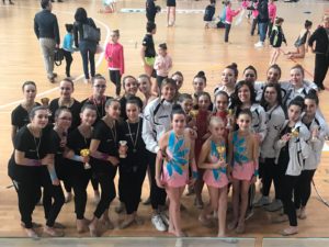 Tripudio di ori ai campionati regionali Csen di ginnastica ritmica
