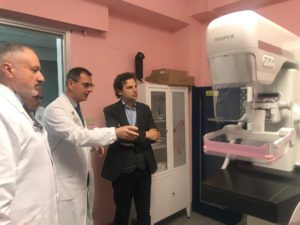 Tour ospedali, Zennaro (M5S) visita il presidio di Sant'Omero