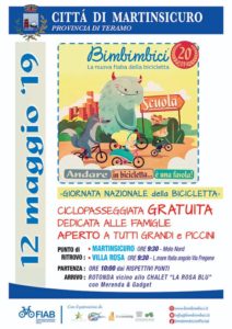 Bimbi in bici, tutto pronto per la ciclopasseggiata dedicata alle famiglie