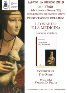 A Nereto "Leonardo e la medicina" di Luciano Cardelli
