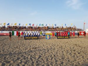 Martinsicuro ospiterà la tappa promozionale del tour dell’Italia Beach Soccer 2019