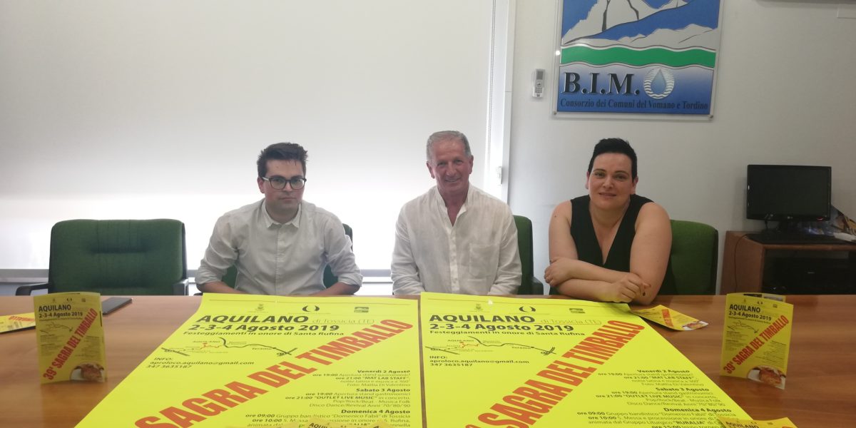 Tossicia,al via la 39esima sagra del Timballo di Aquilano