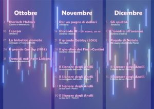 Torna BiblioCine, tre mesi con 13 film proiettati oltre a 3 lavori della saga Il Signore degli Anelli