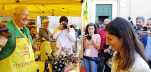 Campli, aziende agricole protagoniste a Roma. Anche la Sindaca Raggi sceglie il vino della Cantina Cioti