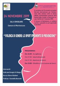“Violenza di genere: lo sport strumento di prevenzione”: l'iniziativa a Martinsicuro