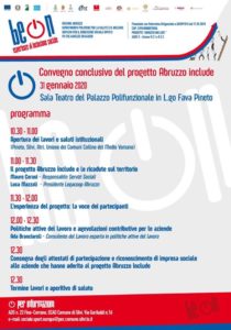 A Pineto convegno conclusivo progetto “Be on”, finanziato dalla Regione