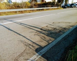 SP28 avvallata dal passaggio dei mezzi pesanti,Cantoro: “ interventi celeri”