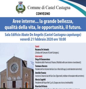 Rilancio delle aree interne: convegno a Castel Castagna
