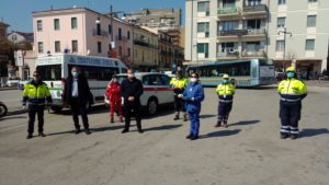 Emergenza sanitaria, potenziato il presidio alla stazione di Giulianova
