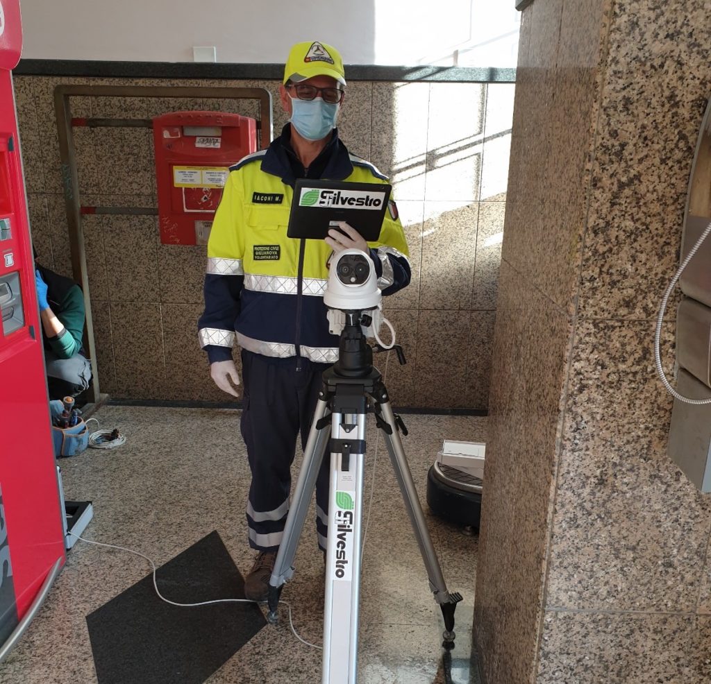 Stazione Giulianova, installato sistema per misurare la temperatura