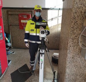 Stazione Giulianova, installato sistema per misurare la temperatura